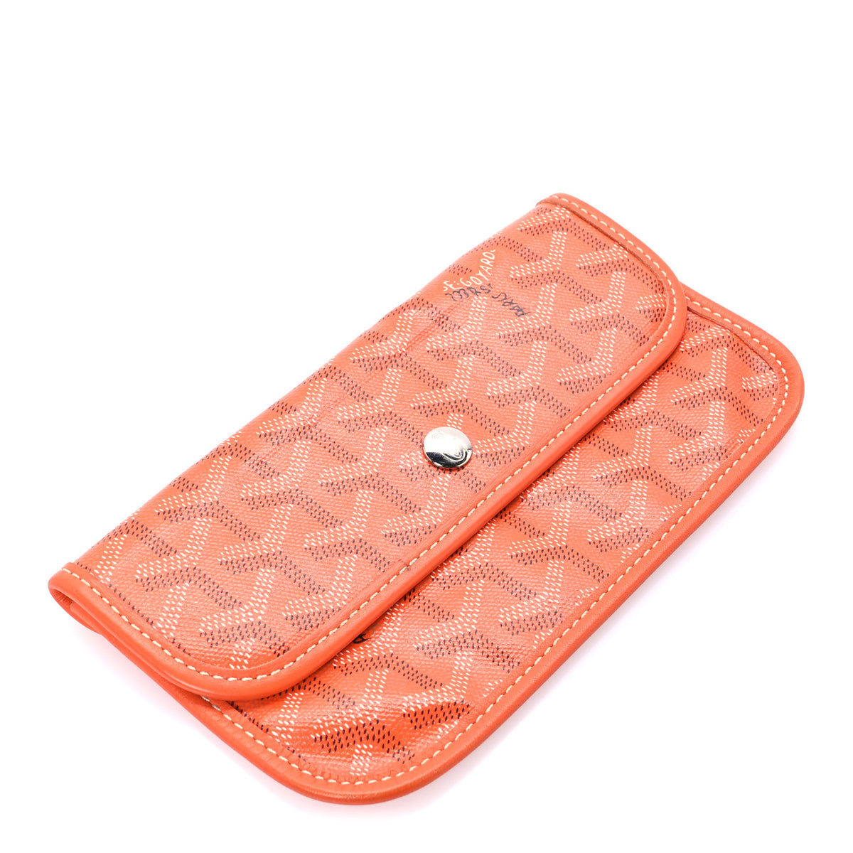 Goyard Goyardine Pouch Orange 4 of 7