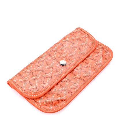 Goyard Goyardine Pouch Orange 4 of 7