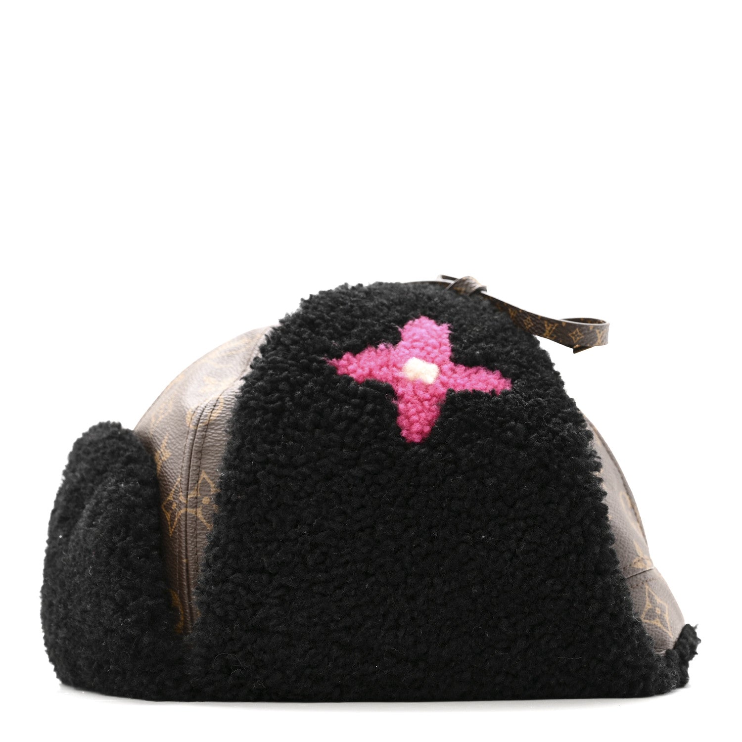 Louis Vuitton Monogram Mouton Teddy Chapka Hat M 4 of 9