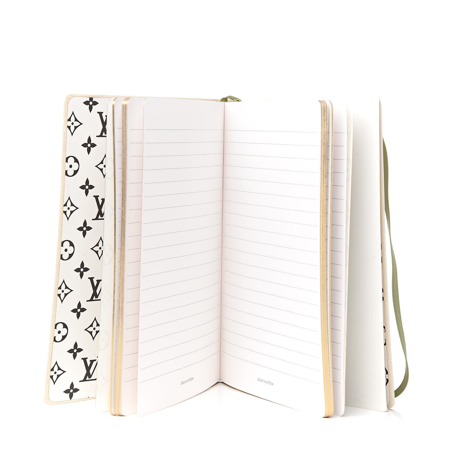 Monogram Giant Notebook Kaki Beige