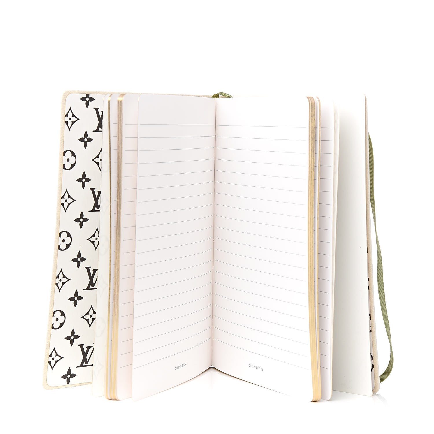 Louis Vuitton Monogram Giant Notebook Kaki Beige 5 of 7