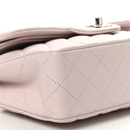 Chanel Lambskin Quilted Small Double Flap Light Pink 9 of 10