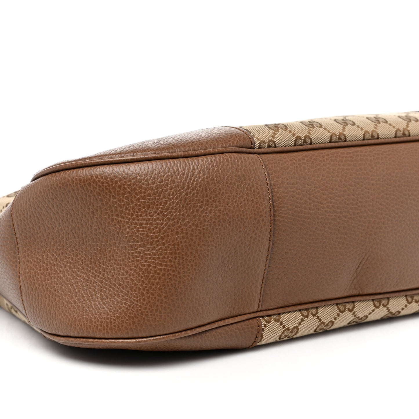 Soft GG Monogram Large Margaux Hobo Brown