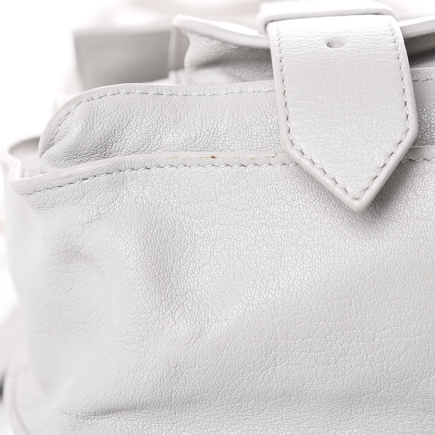 Proenza Schouler Lambskin Medium PS1 Satchel Pale Steel 14 of 15