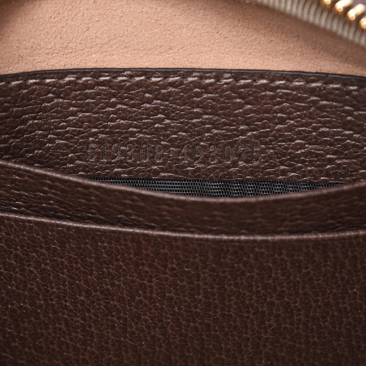 GG Supreme Monogram Ophidia Belted iPhone Case 105 42 Dark Brown