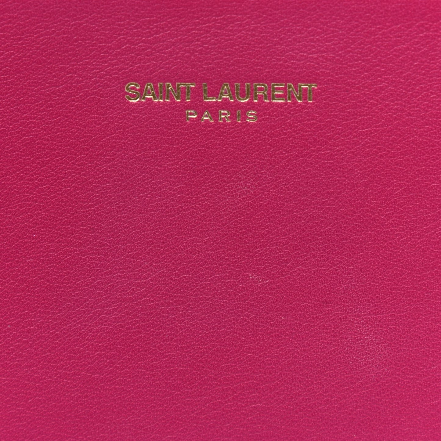 Calfskin Small Classic Y Satchel Fuchsia