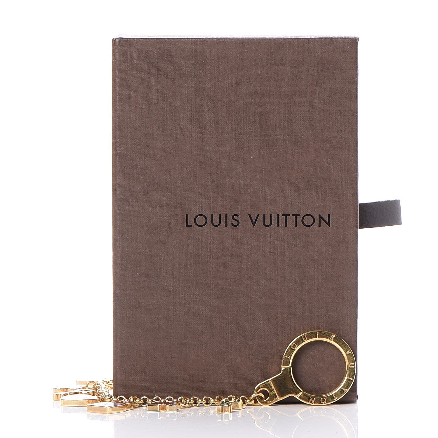 Louis Vuitton Enamel Pretty Charms Key Chain Holder Bag Charm 5 of 5