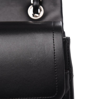 Chanel Lambskin Quilted Jumbo Double Flap Black 13 of 15