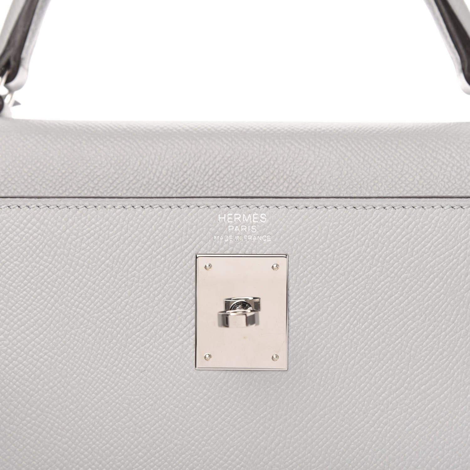 Hermes Epsom Kelly Sellier 32 Bleu Glacier 6 of 9