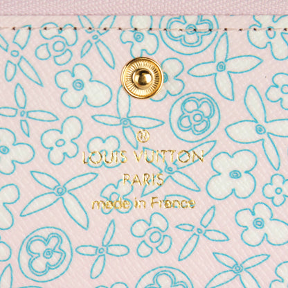 Louis Vuitton Monogram Fleuri Insolite PM Wallet Rose 5 of 7