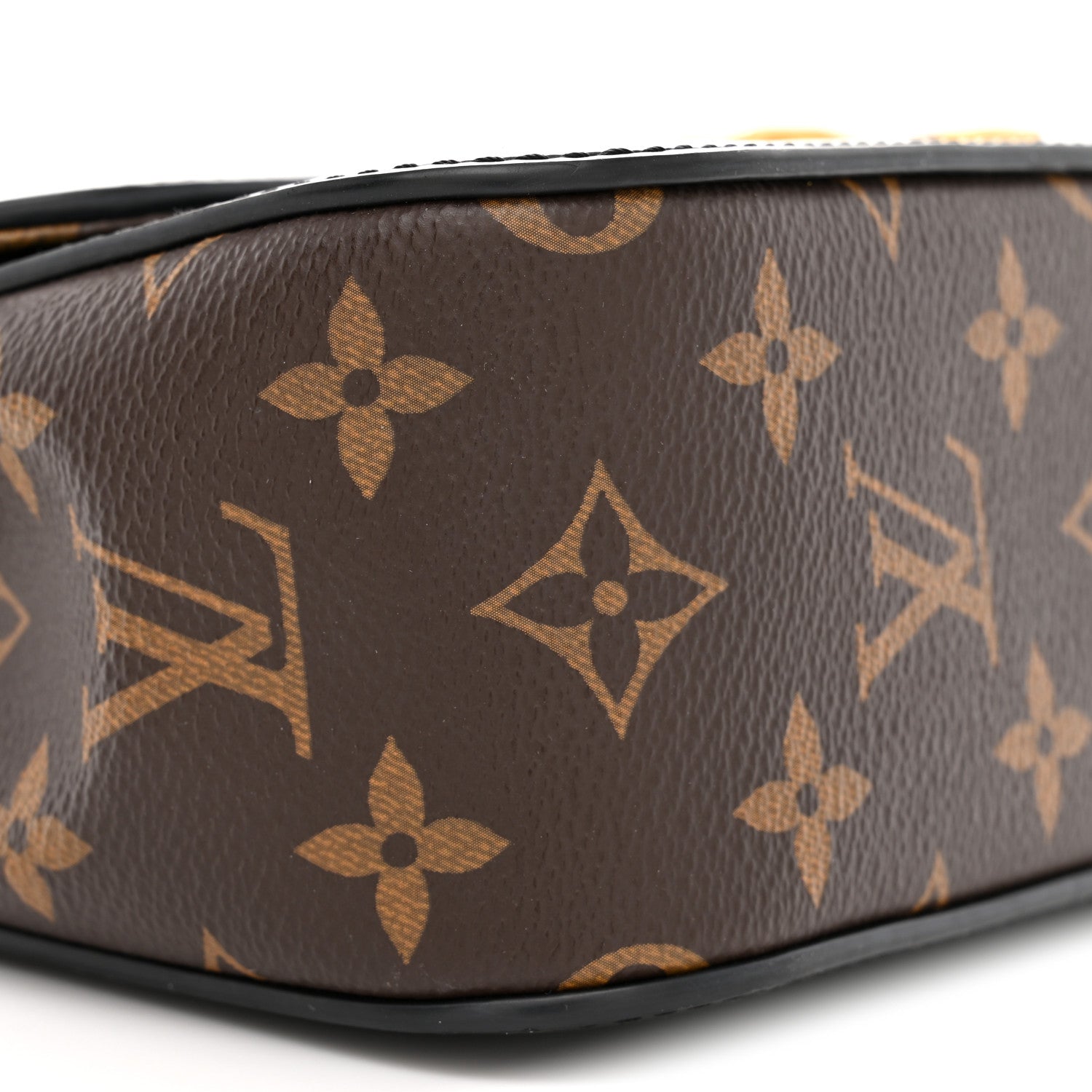 Louis Vuitton Patent Calfskin Monogram Cherrywood BB Black 9 of 11