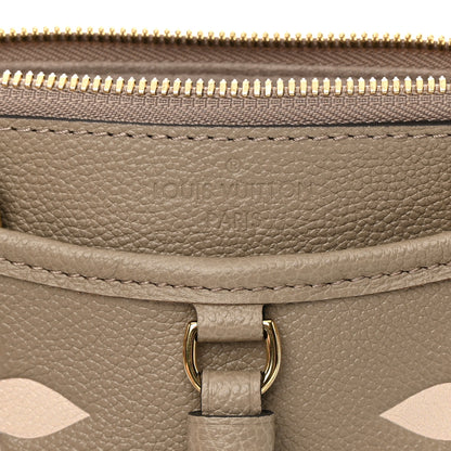 Louis Vuitton Empreinte Monogram Giant Trianon PM Tourterelle Creme 6 of 10