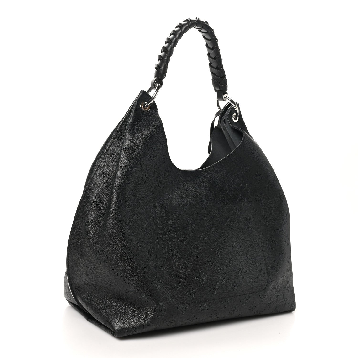 Louis Vuitton Mahina Carmel Hobo Black 3 of 9