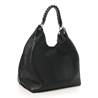 Louis Vuitton Mahina Carmel Hobo Black 3 of 9