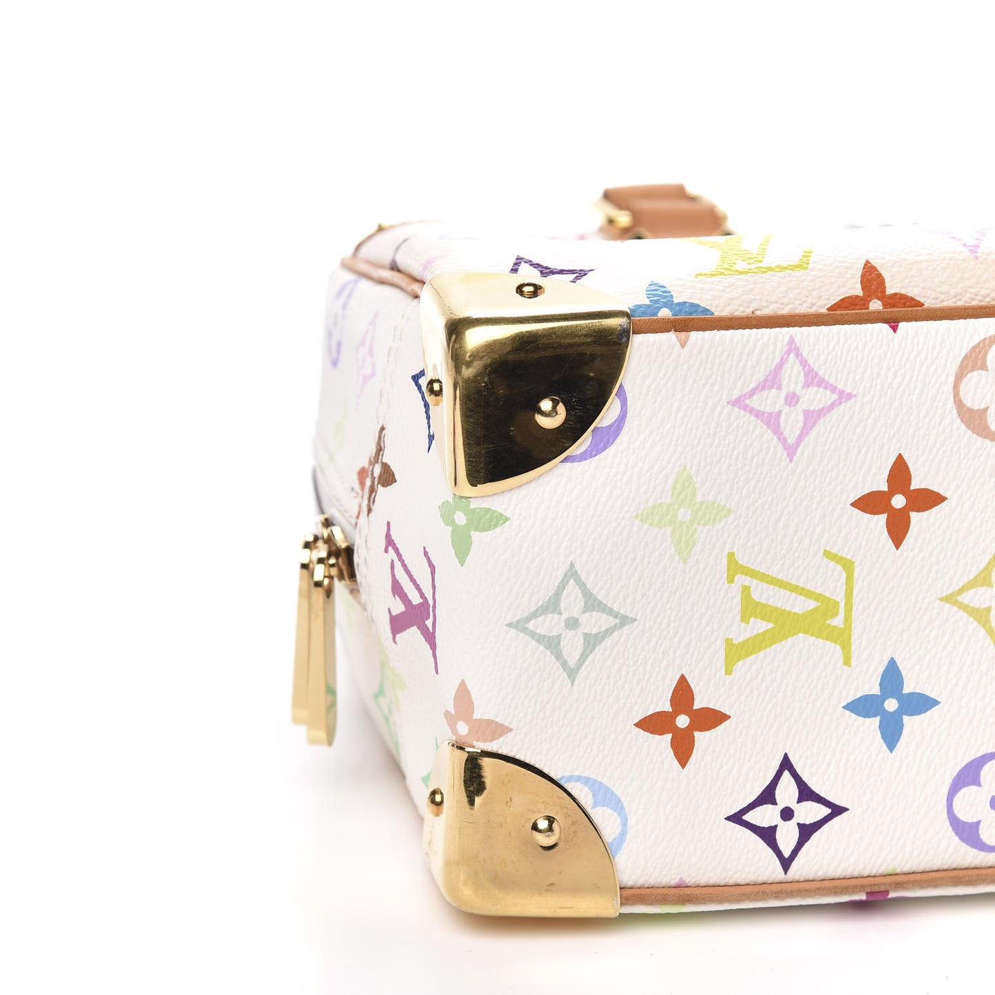 Monogram Multicolor Trouville White