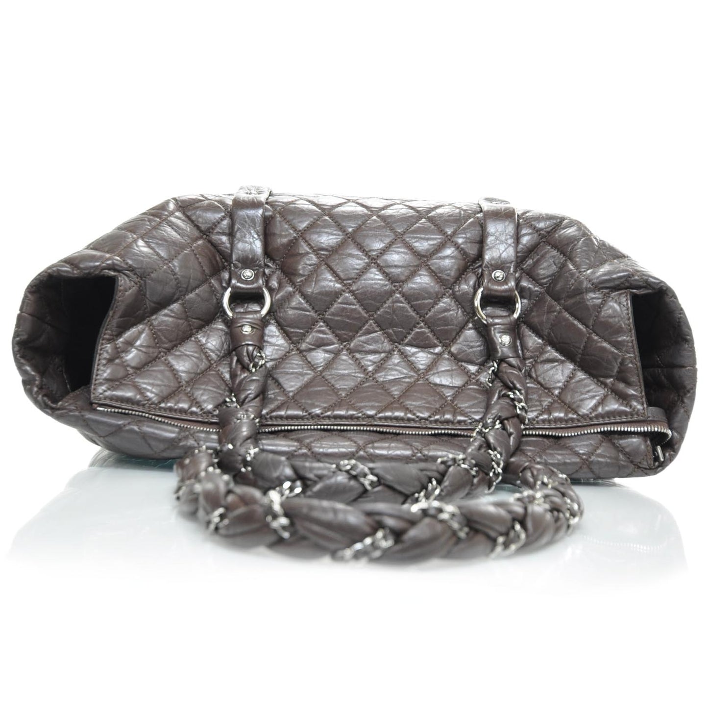 Ligne Lady Braid XL Tote Brown