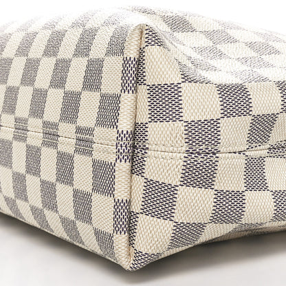 Louis Vuitton Damier Azur Graceful PM Rose Ballerine 11 of 11