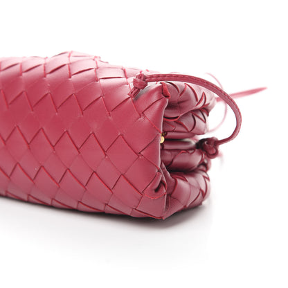 Bottega Veneta Nappa Intrecciato The Mini Pouch Amaranto 10 of 10