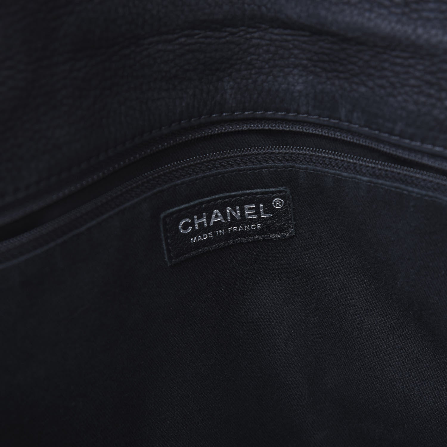 Chanel Ultra Soft Suede Calfskin Large Natural Beauty Flap Black 7 of 9