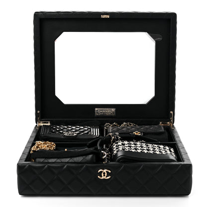 Chanel Lambskin Calfskin Tweed Success Story Set of 4 Minis Bags Black 4 of 41
