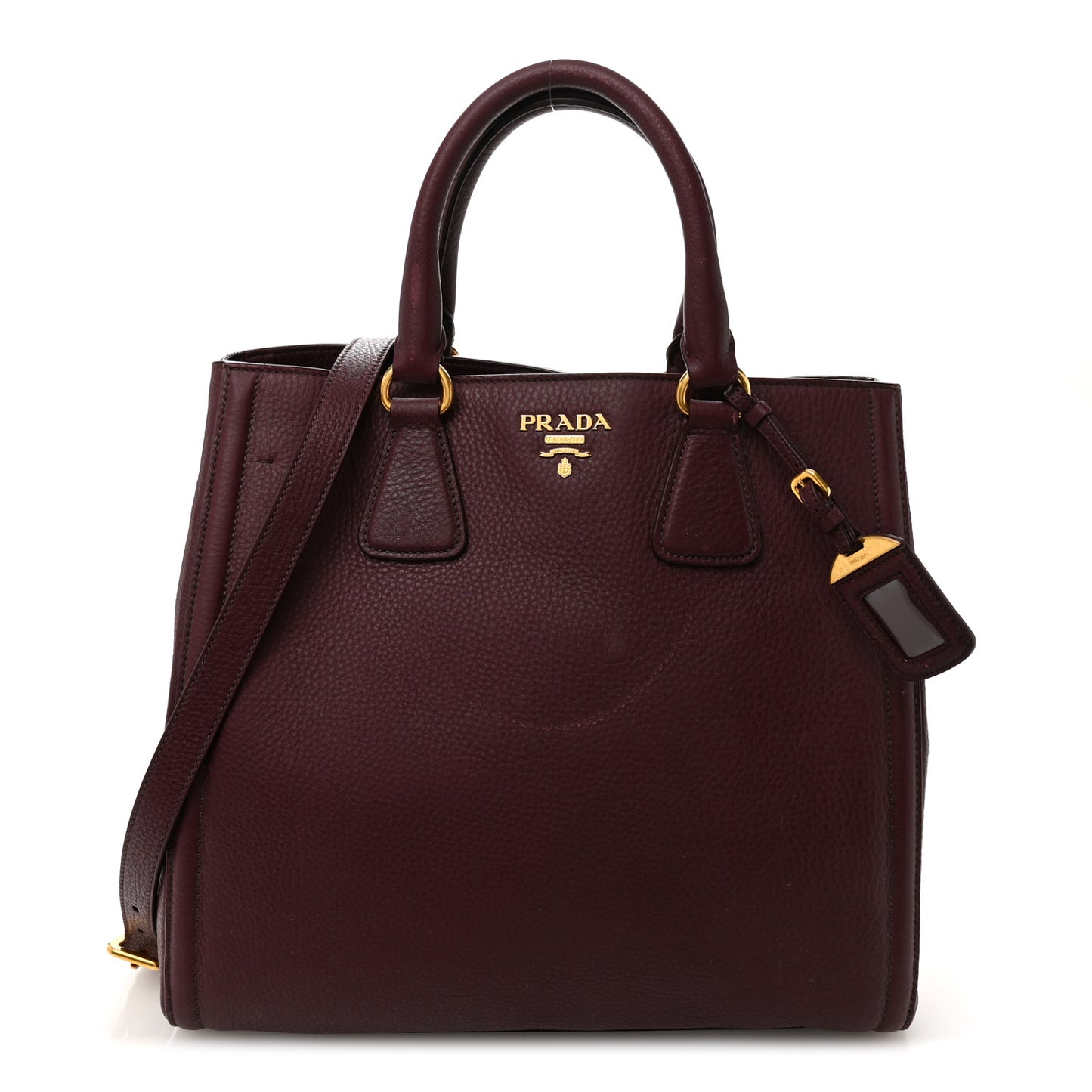 Vitello Daino Tote Granato