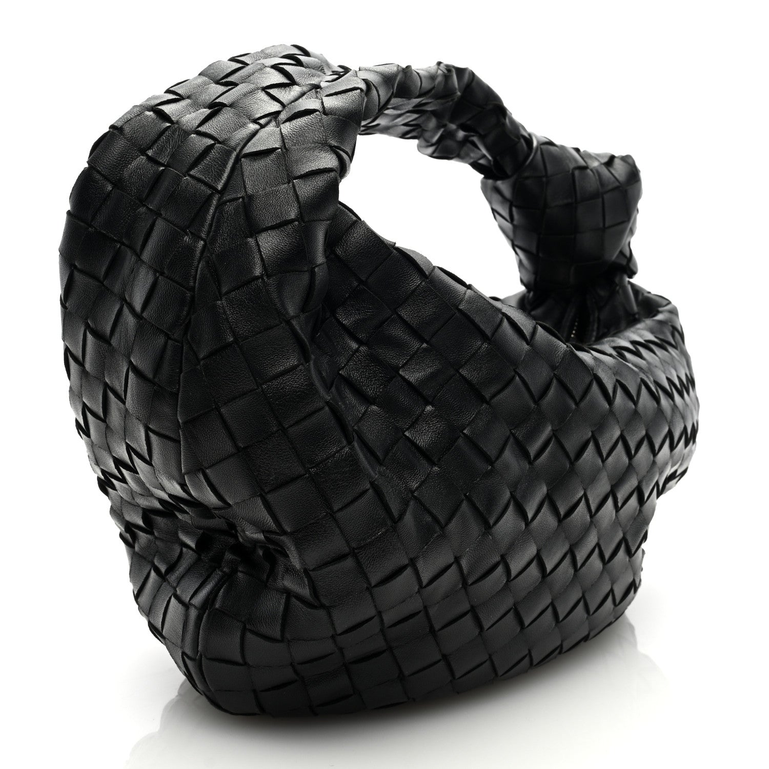 Bottega Veneta Nappa Intrecciato Teen Jodie Hobo Black 3 of 8