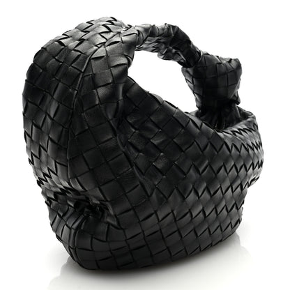 Bottega Veneta Nappa Intrecciato Teen Jodie Hobo Black 3 of 8