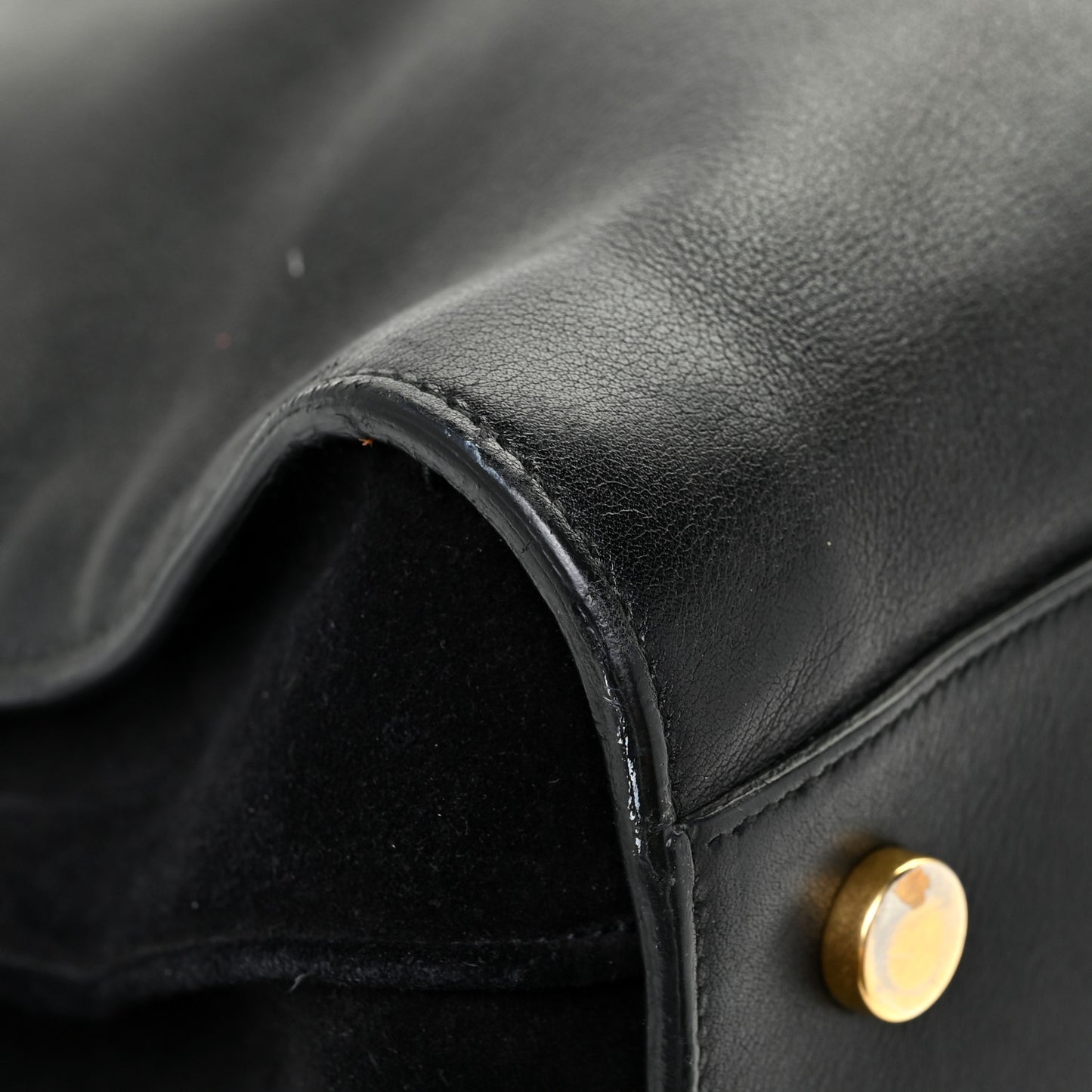 Calfskin Large Sac De Jour Carryall Black