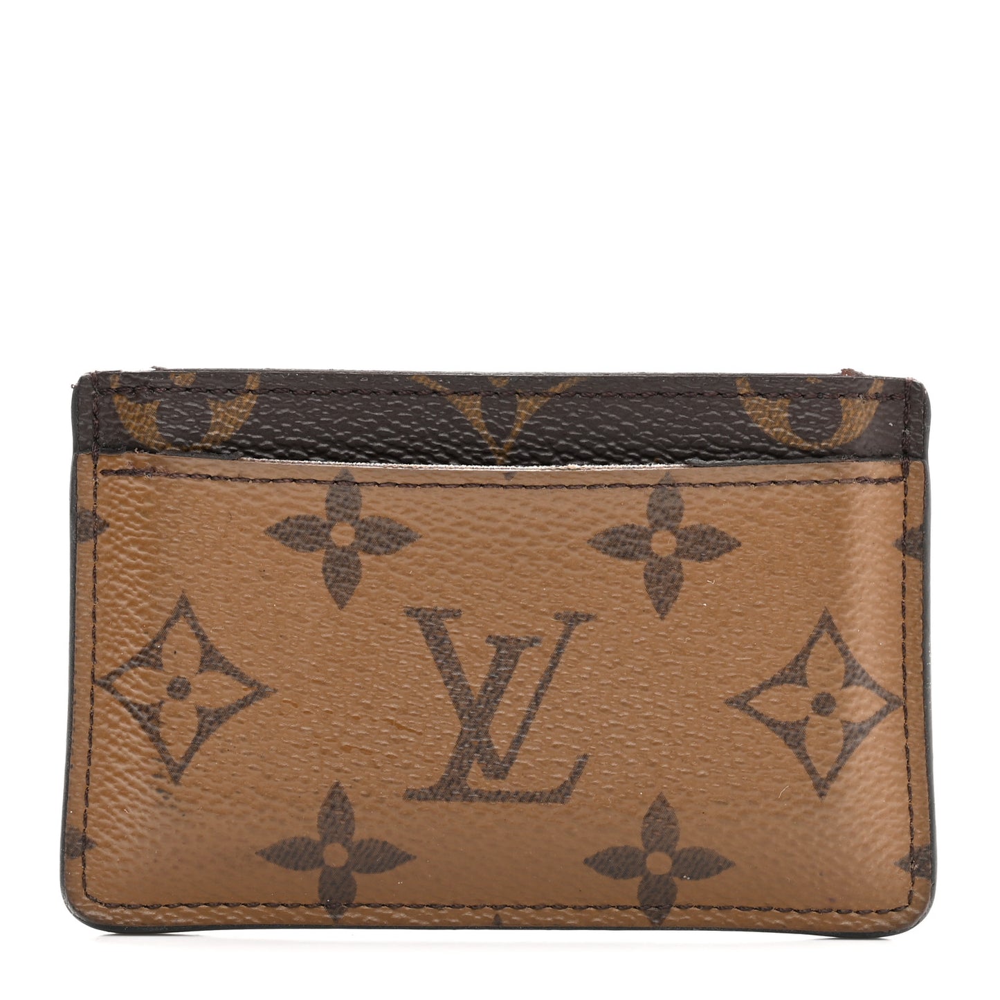 Reverse Monogram Card Holder