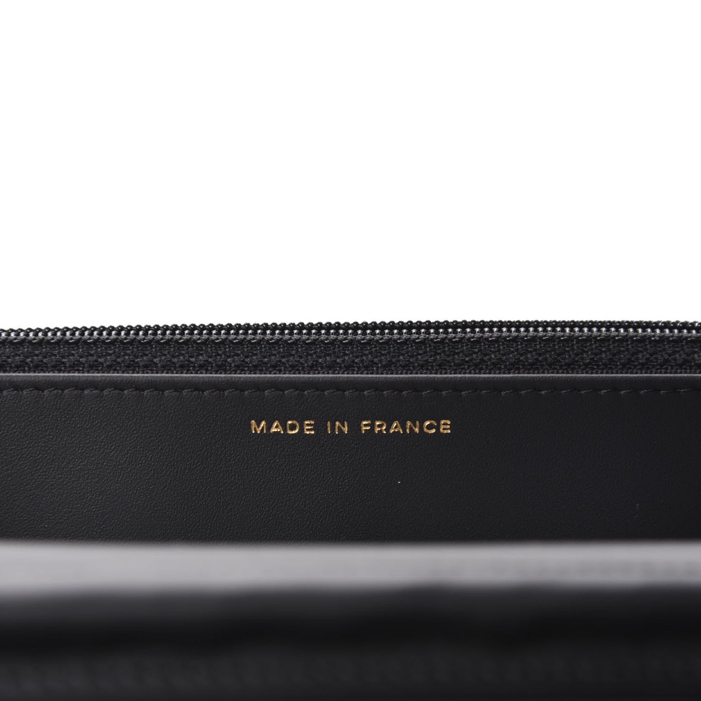 Aged Calfskin Quilted Lucky Charms Casino 2.55 Reissue Wallet On Chain WOC Black