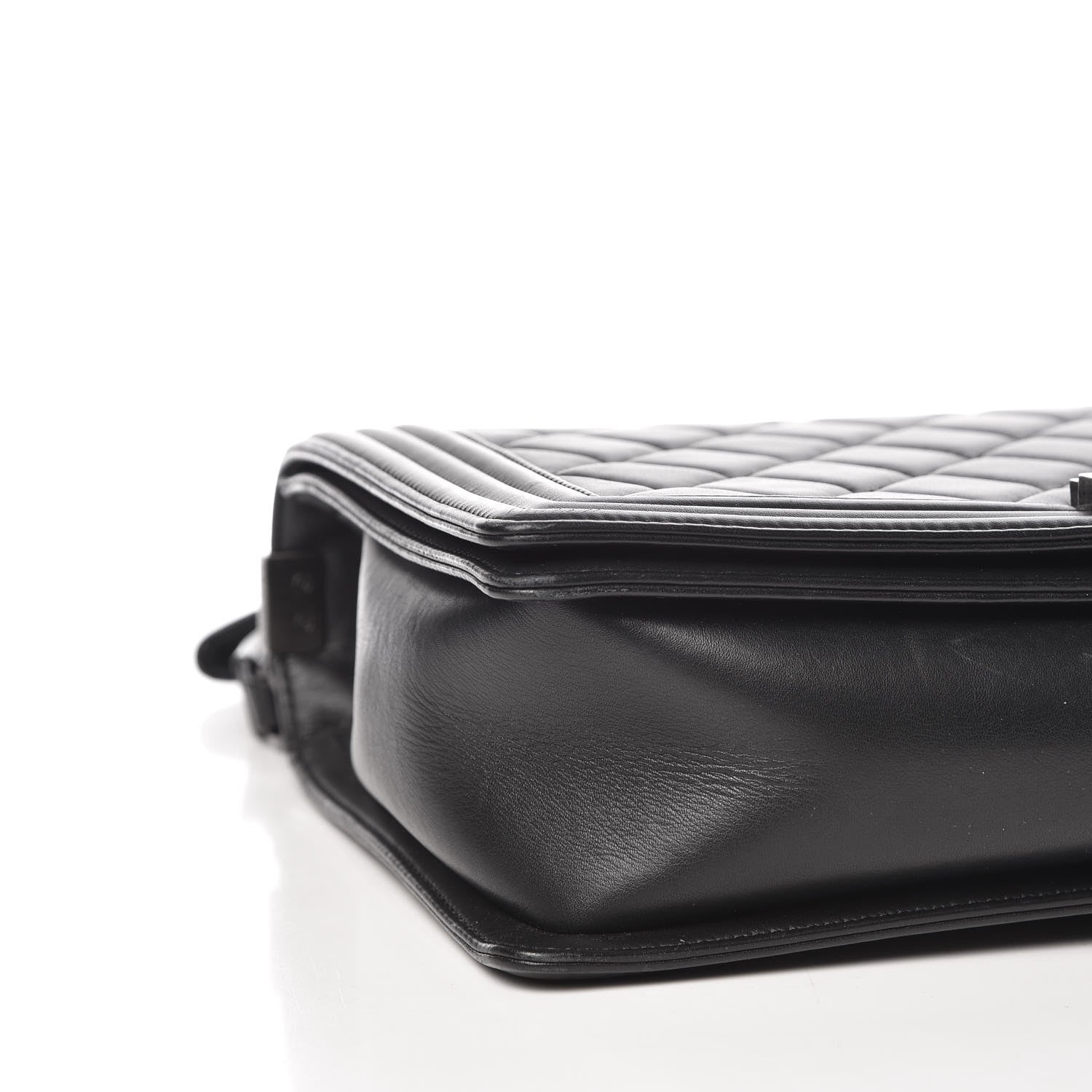 Chanel Calfskin Quilted Large Boy Flap Black 8 of 11