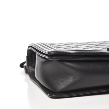 Chanel Calfskin Quilted Large Boy Flap Black 8 of 11