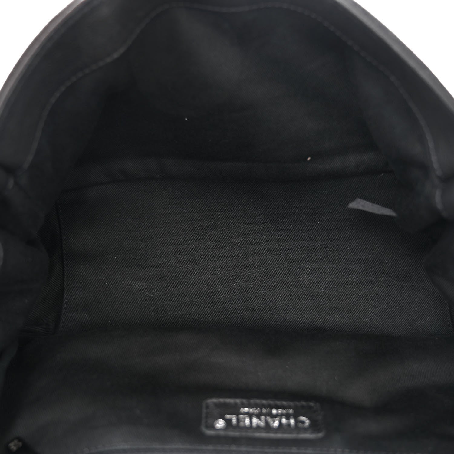 Chanel Calfskin Diamond Stitch Accordion Flap Black 5 of 13