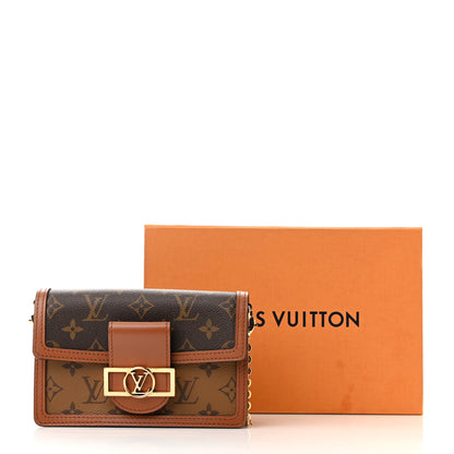 Louis Vuitton Reverse Monogram Dauphine Chain Wallet 11 of 11