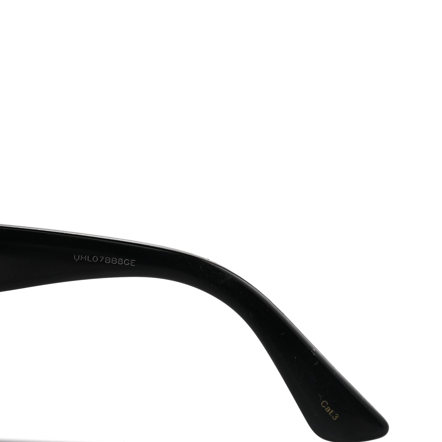 Gucci Acetate Glitter Sunglasses GG0327S Black 7 of 9