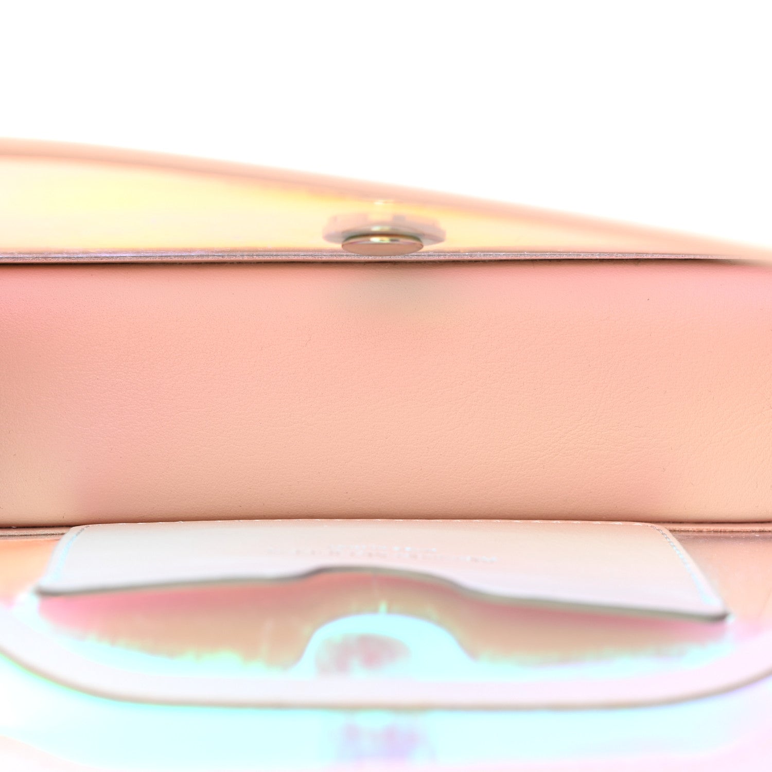 Alexander McQueen Iridescent PVC Calfskin Mini Knuckle Crossbody 5 of 10