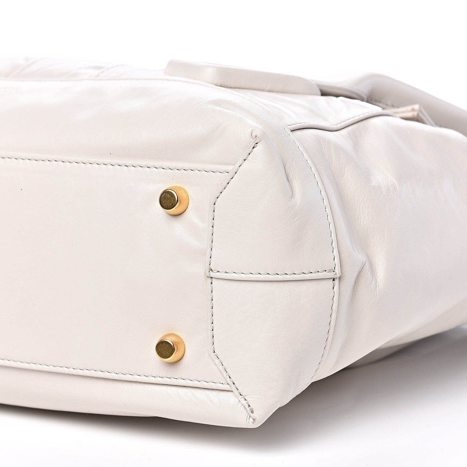 Bottega Veneta Paper Calfskin Maxi Intrecciato Medium Arco Slouch Plaster 7 of 11