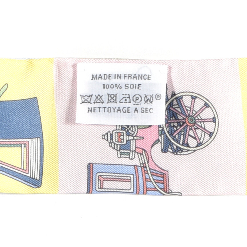Silk Les Voitures Exquises Twilly Rose Pale Jaune Pale