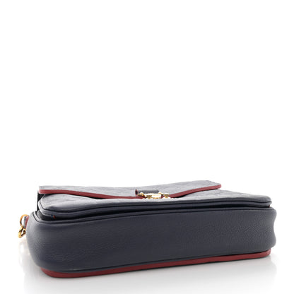 Louis Vuitton Empreinte Pochette Metis Marine Rouge 4 of 9