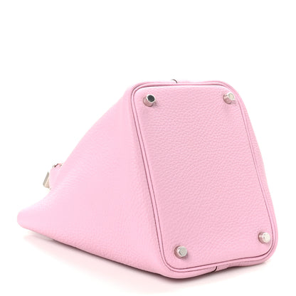 Hermes Taurillon Clemence Picotin Lock 18 PM Mauve Sylvestre 4 of 11