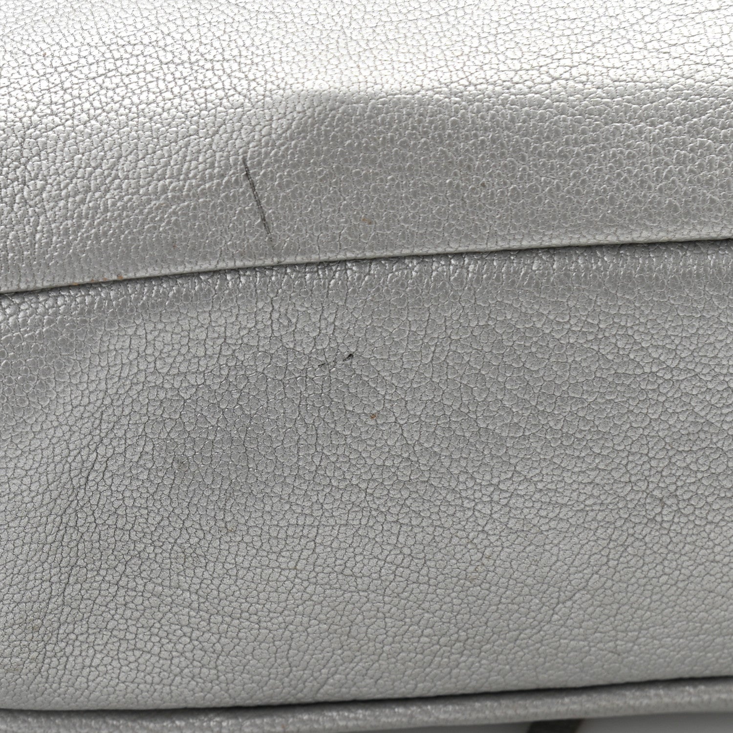 Balenciaga Pearlescent Goatskin Classic Palladium Hardware First Gris Gris Light 22 of 25