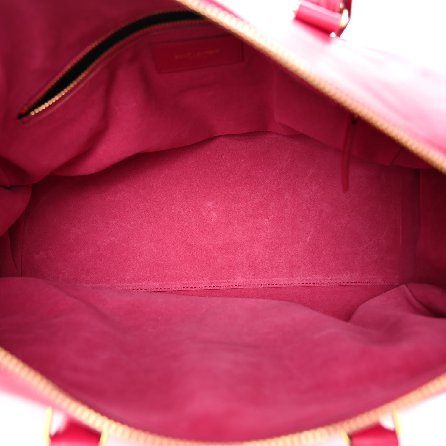 Saint Laurent SAINT LAURENT Calfskin Classic Duffle 6 Fuchsia 5 of 9