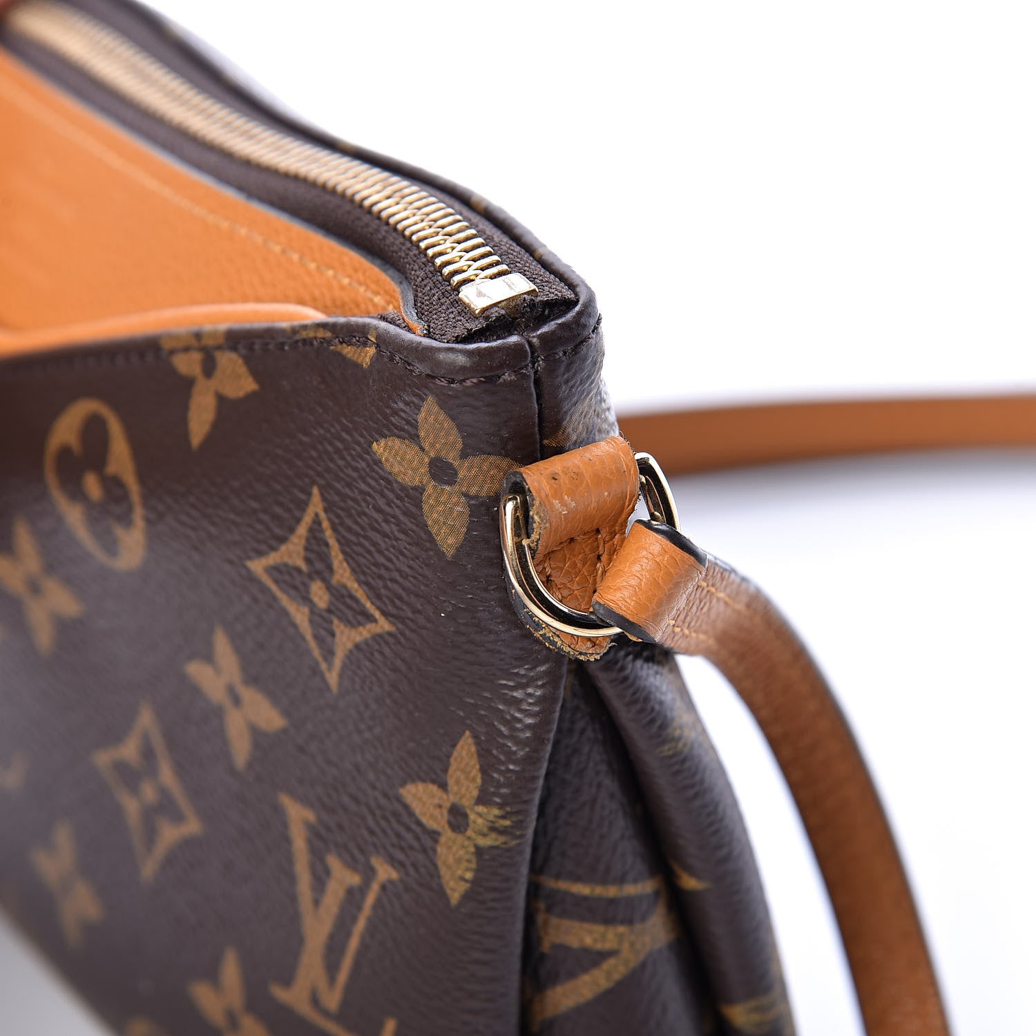 Louis Vuitton Monogram Pallas Crossbody Safran 12 of 14