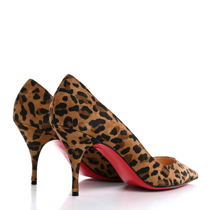 Christian Louboutin Veau Velours Clare 80 Pumps 38 Caramel 5 of 9