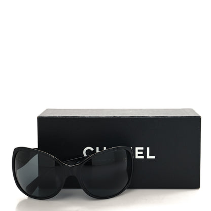 Chanel CC Crystal Sunglasses 5150-B Black 7 of 7