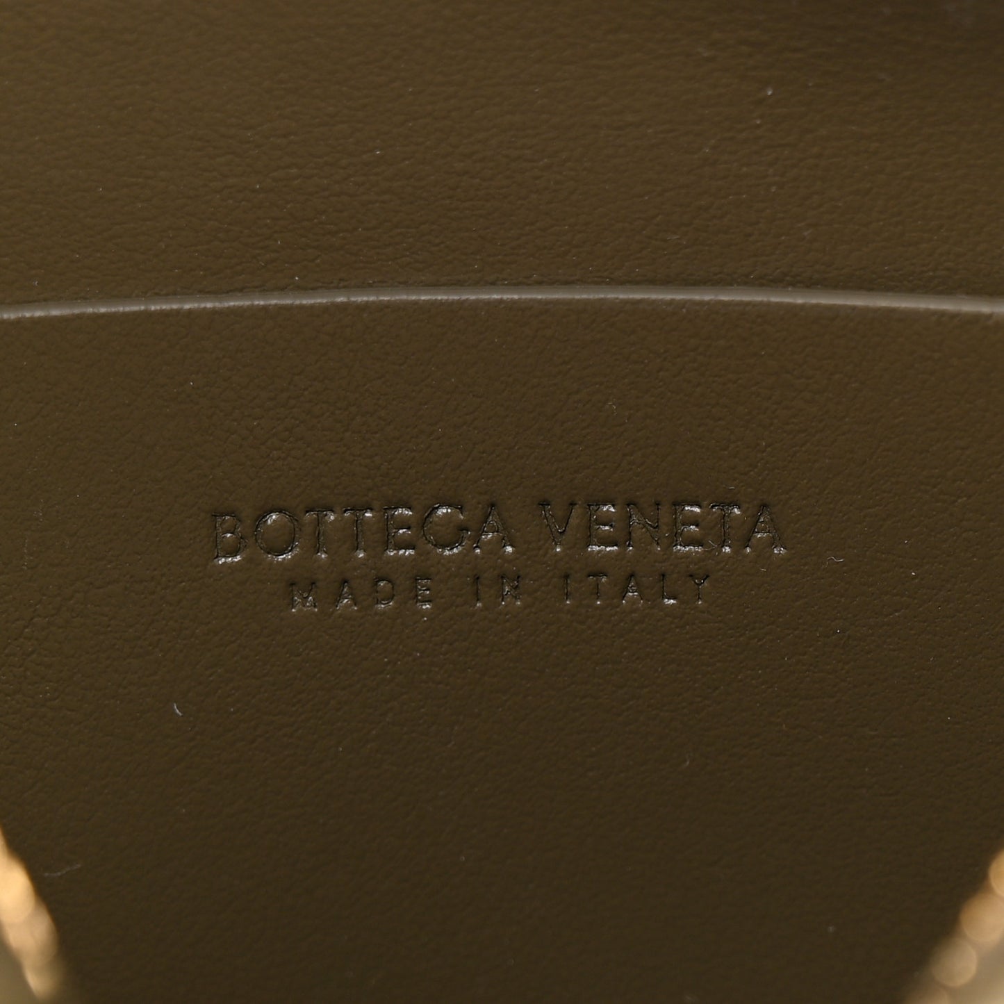 Nappa Intrecciato Concert Pouch Cypress