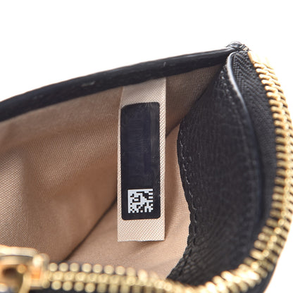 Chloe Calfskin Top Zip Card Case Black 7 of 7