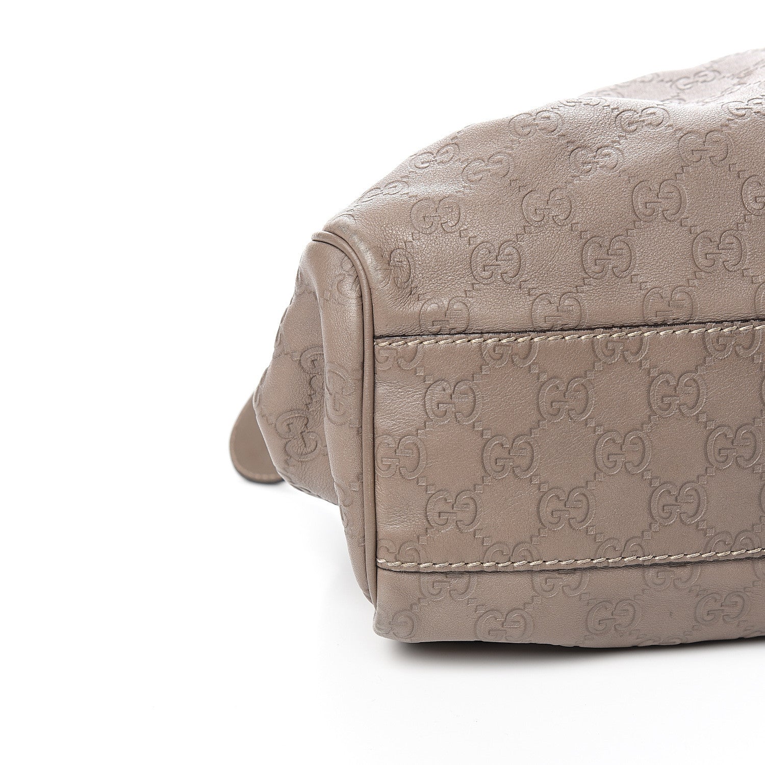 Gucci Guccissima Medium Sukey Tote Taupe 7 of 9