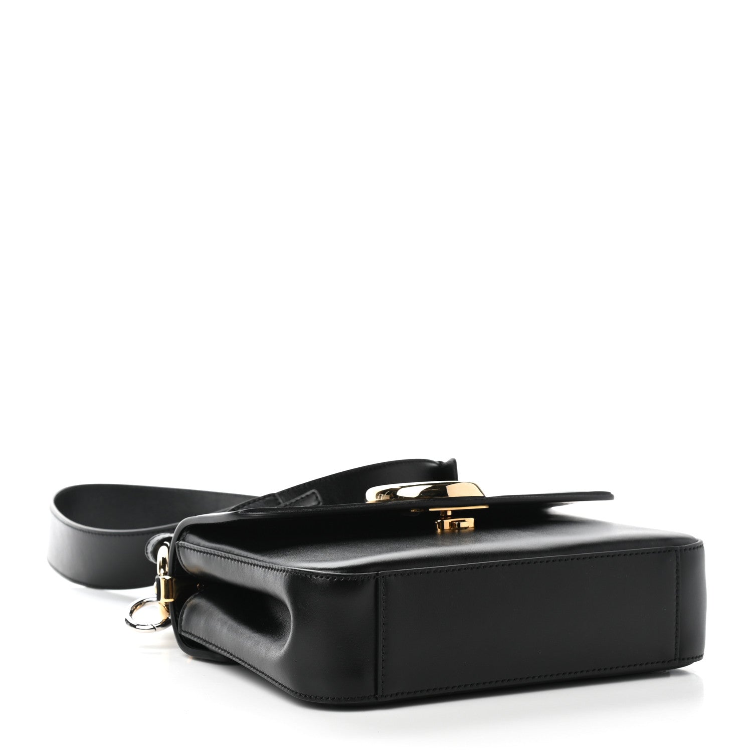 Chloe Calfskin Small C Double Carry Black 4 of 9