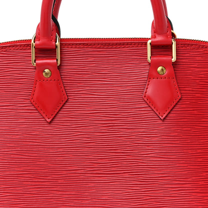Louis Vuitton Epi Alma PM Castillan Red 7 of 12